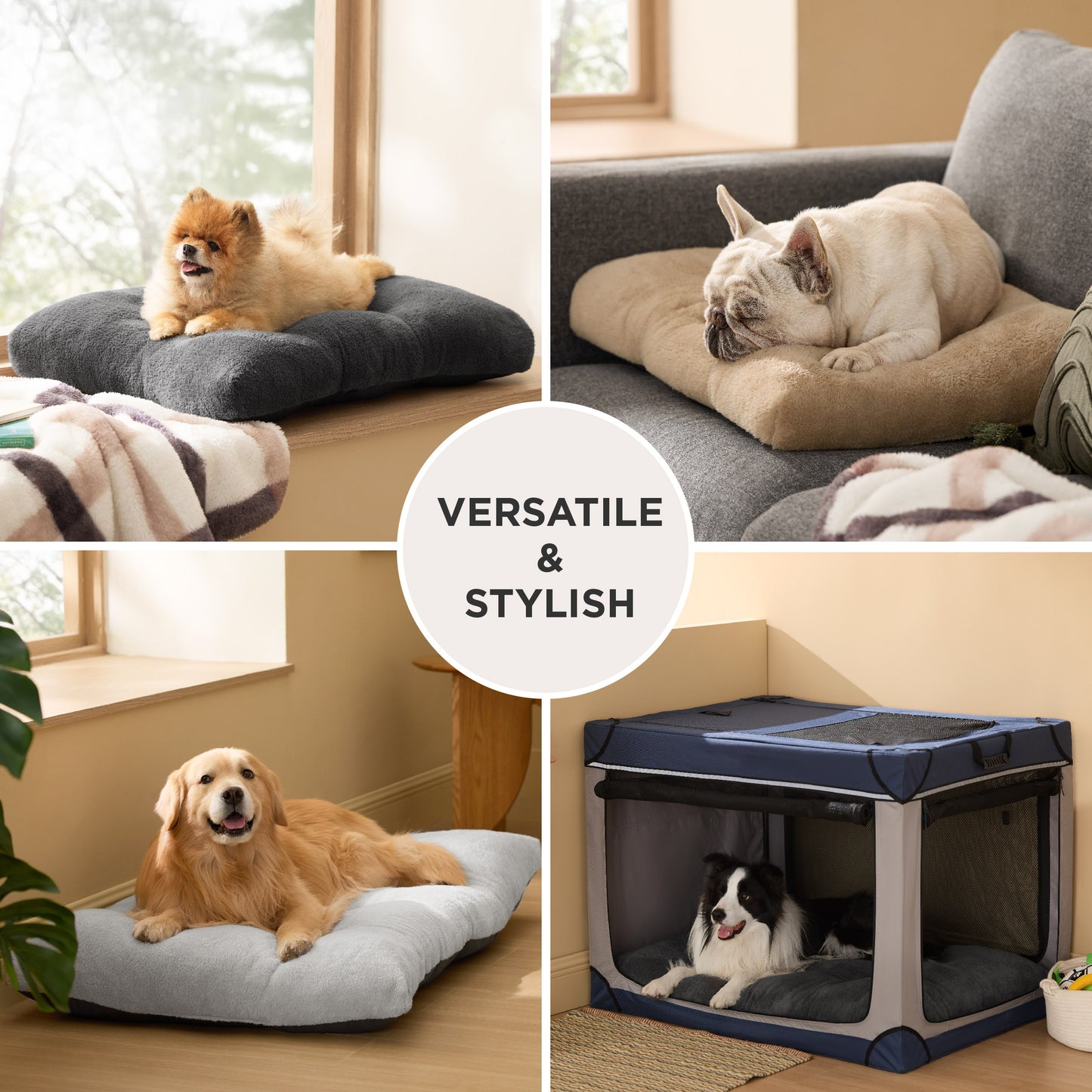 Flauschige Hundematte