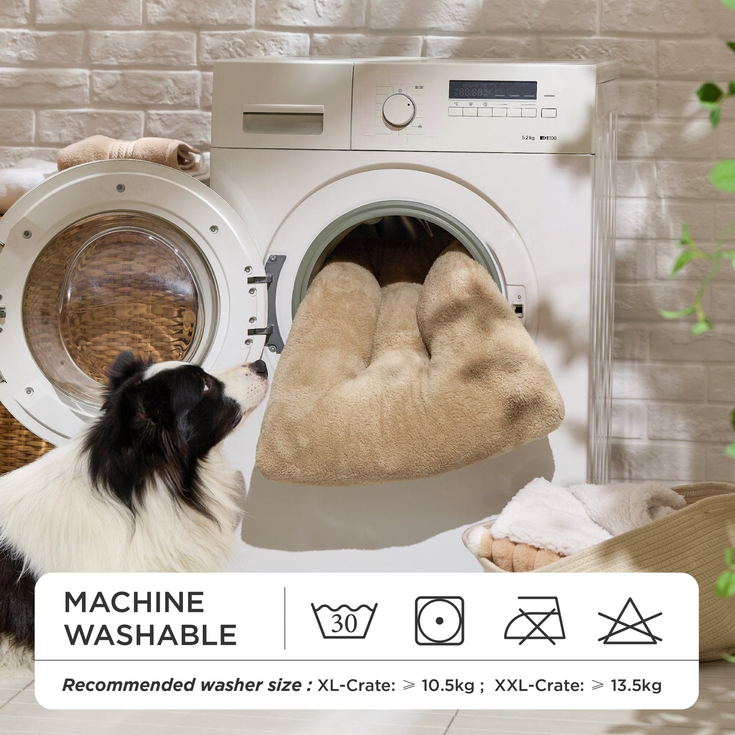 Flauschige Hundematte