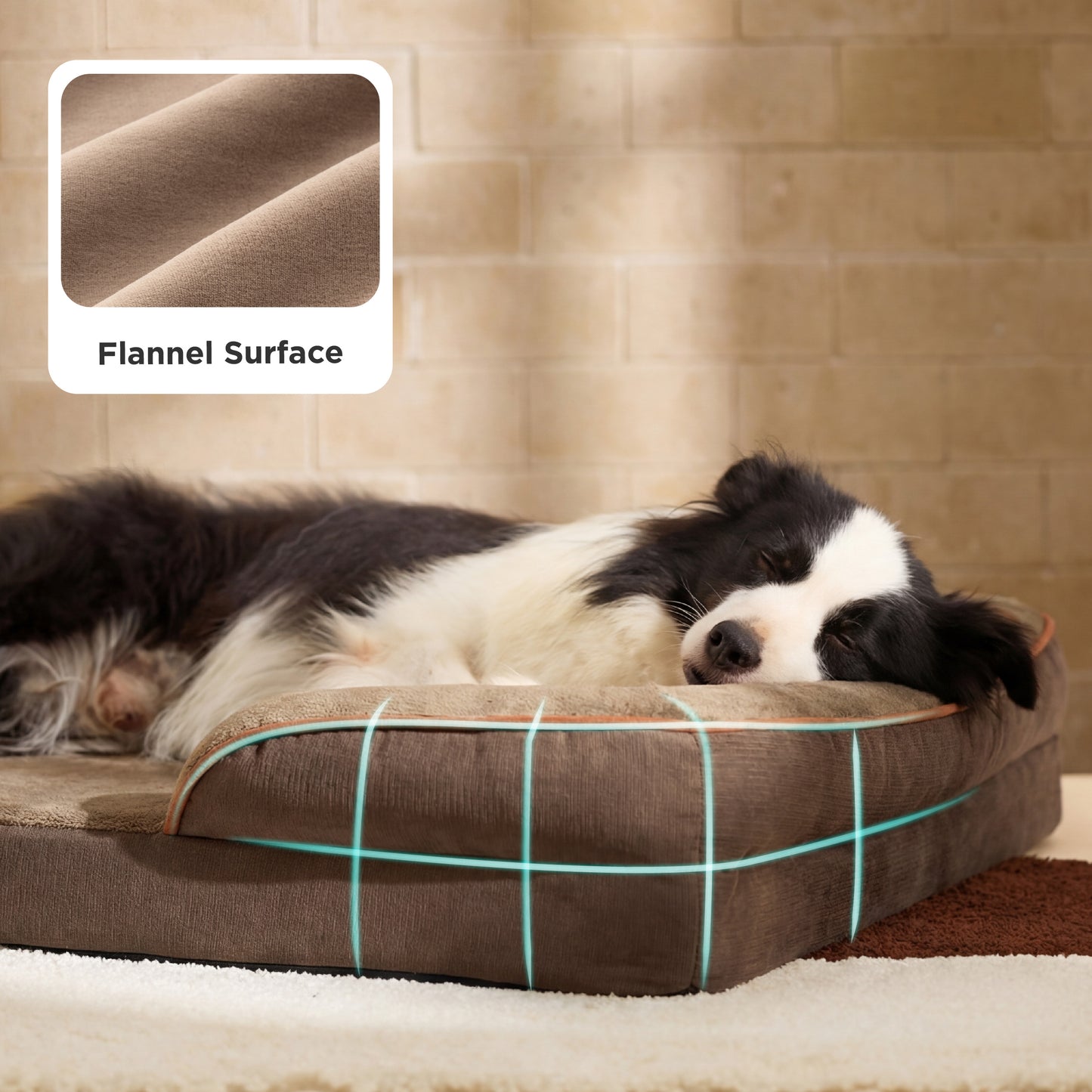 Orthopädisches Hundebett Ergonomisches Hundesofa