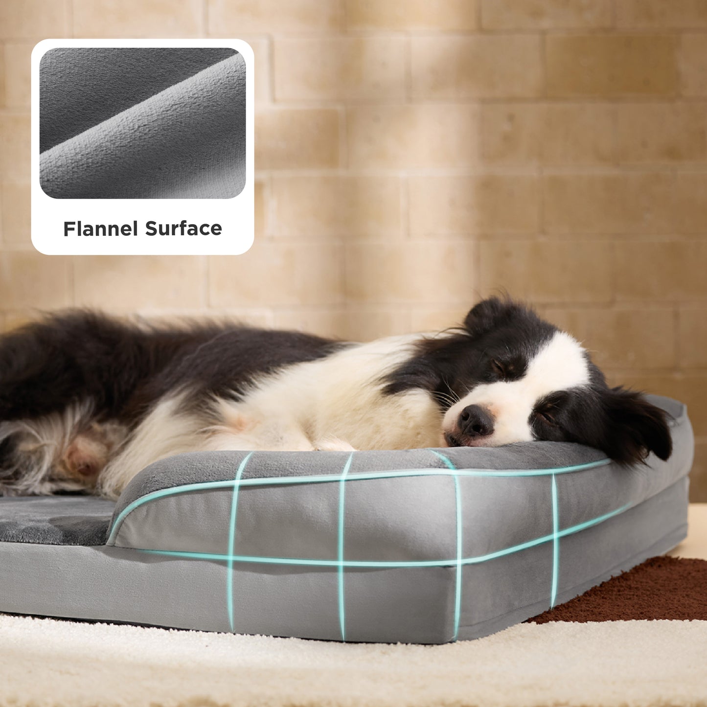 Orthopädisches Hundebett Ergonomisches Hundesofa