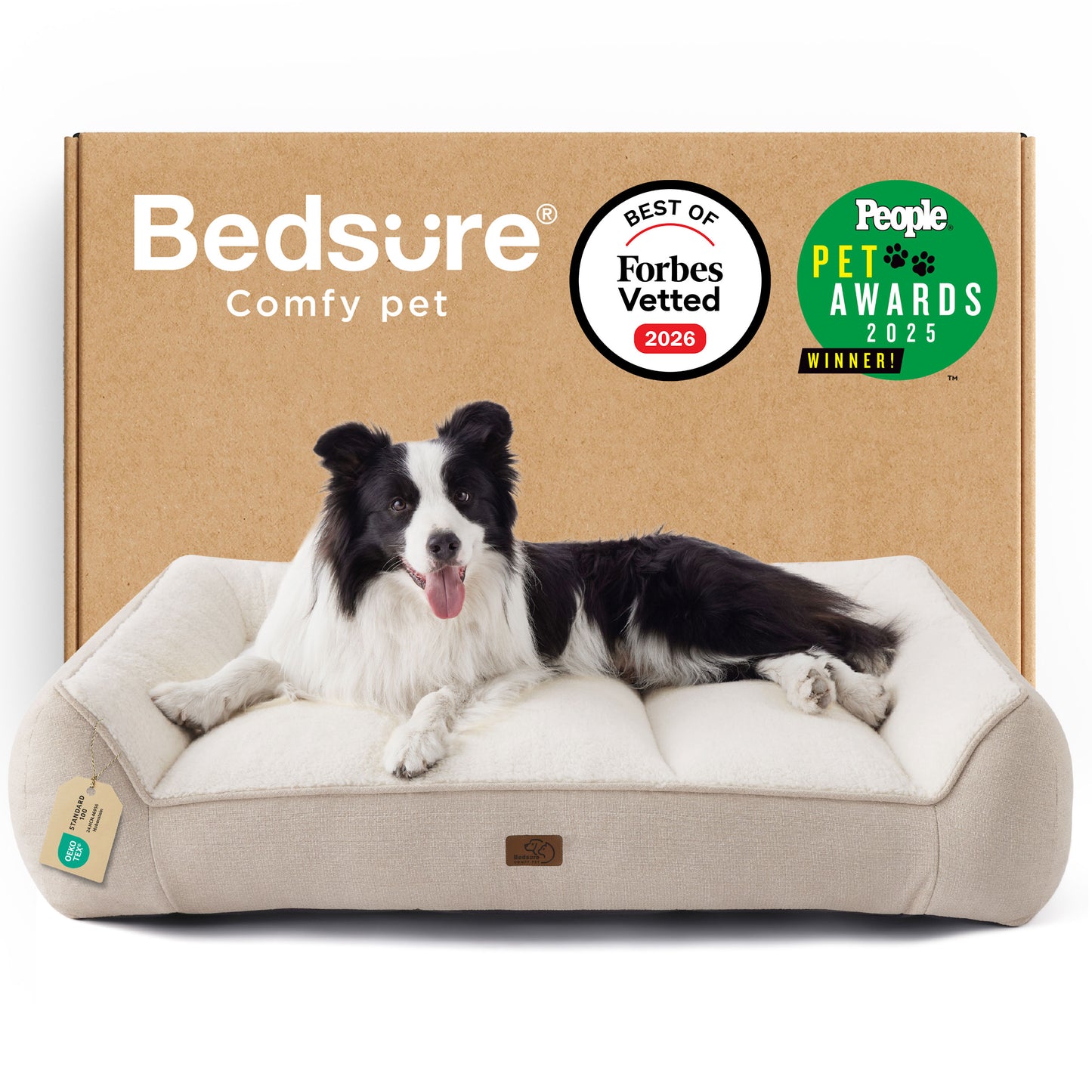 Stützende Hundecouch