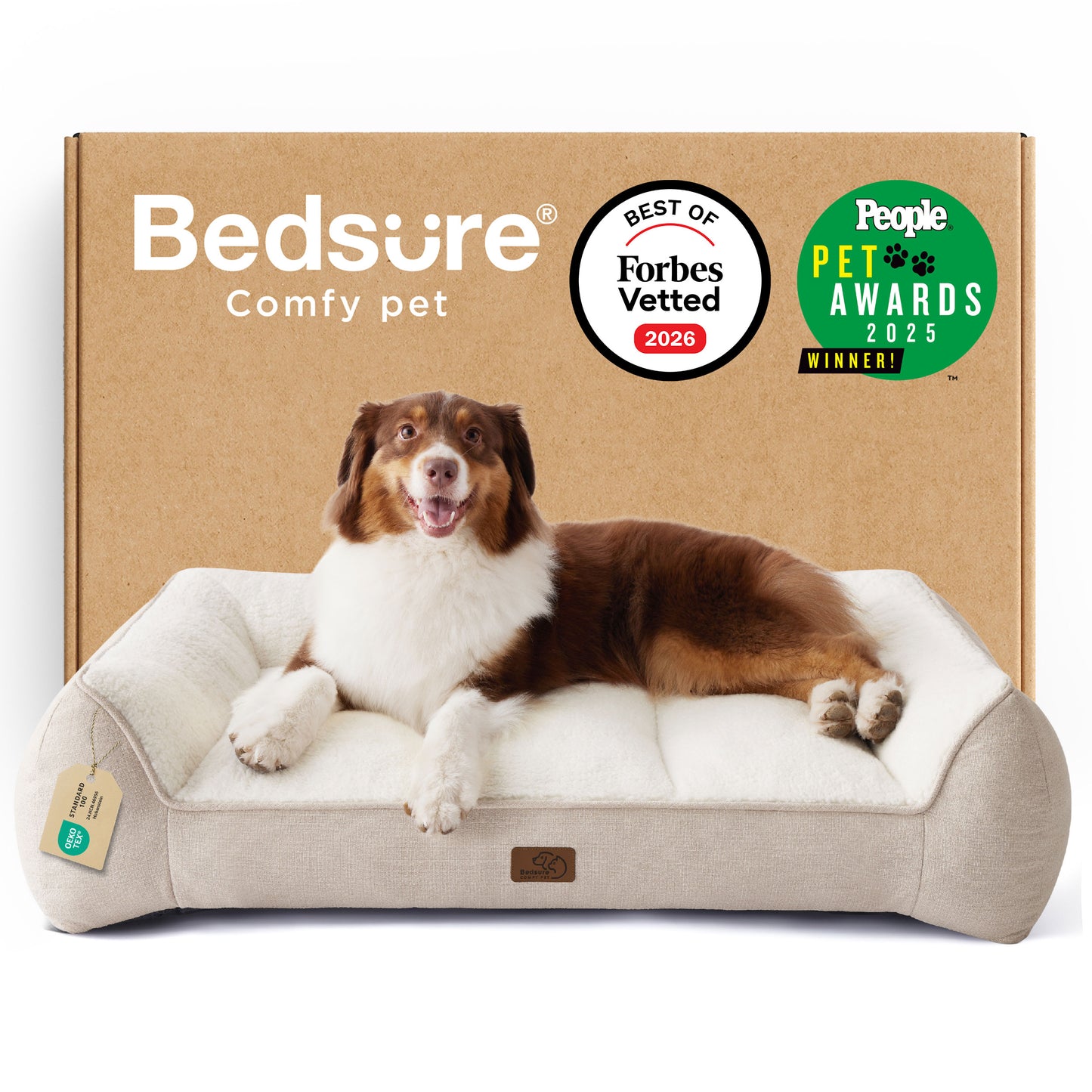 Stützende Hundecouch