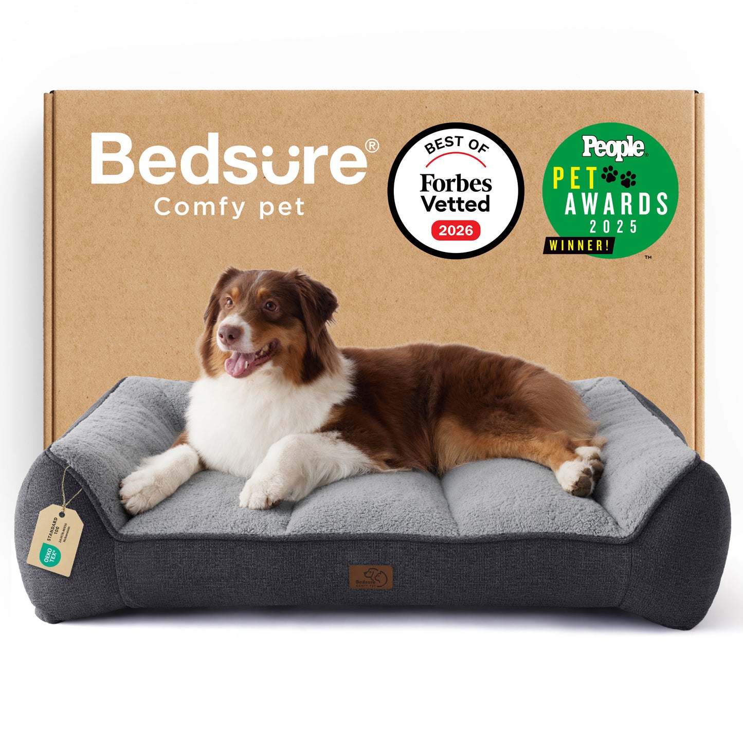 Stützende Hundecouch