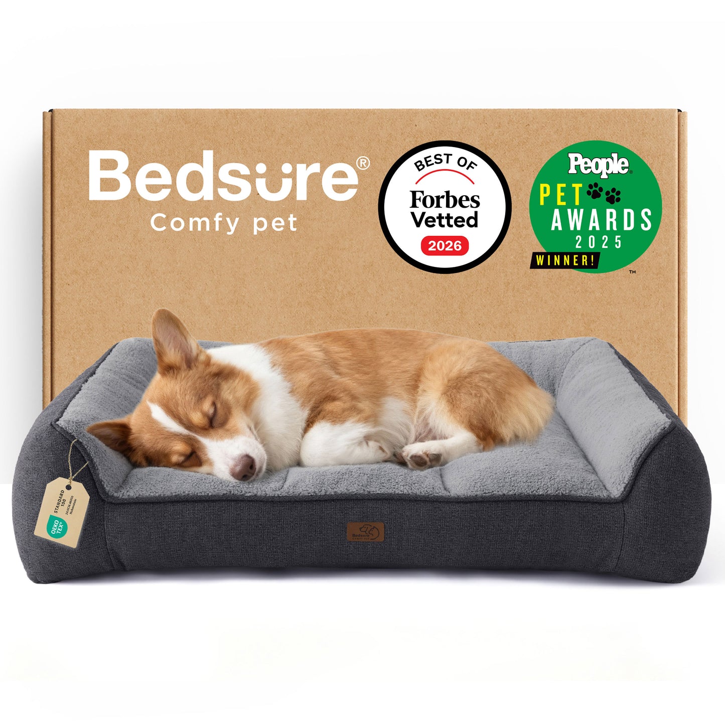 Stützende Hundecouch