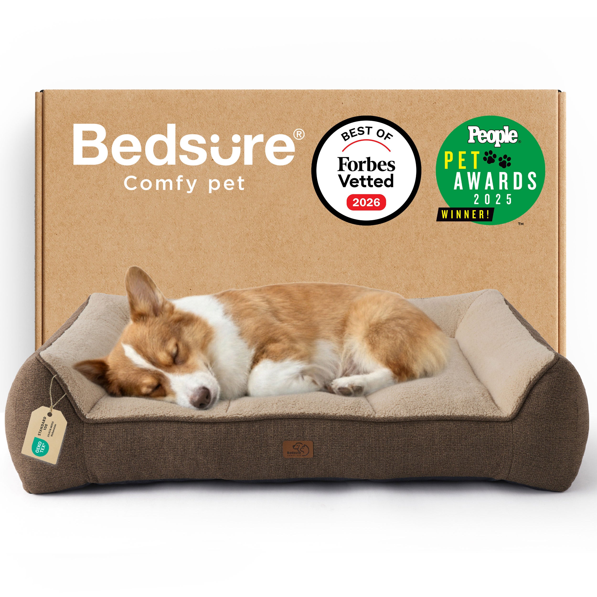Stützende Hundecouch