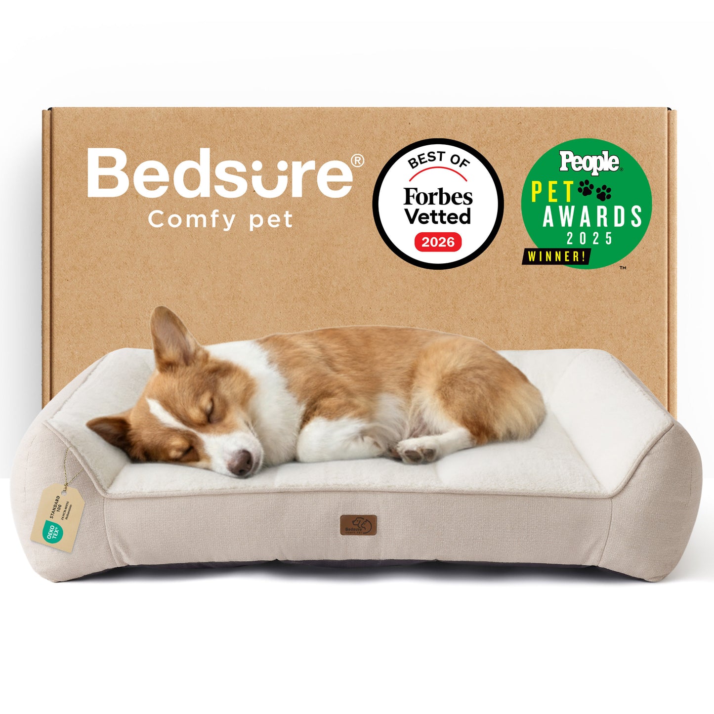 Stützende Hundecouch