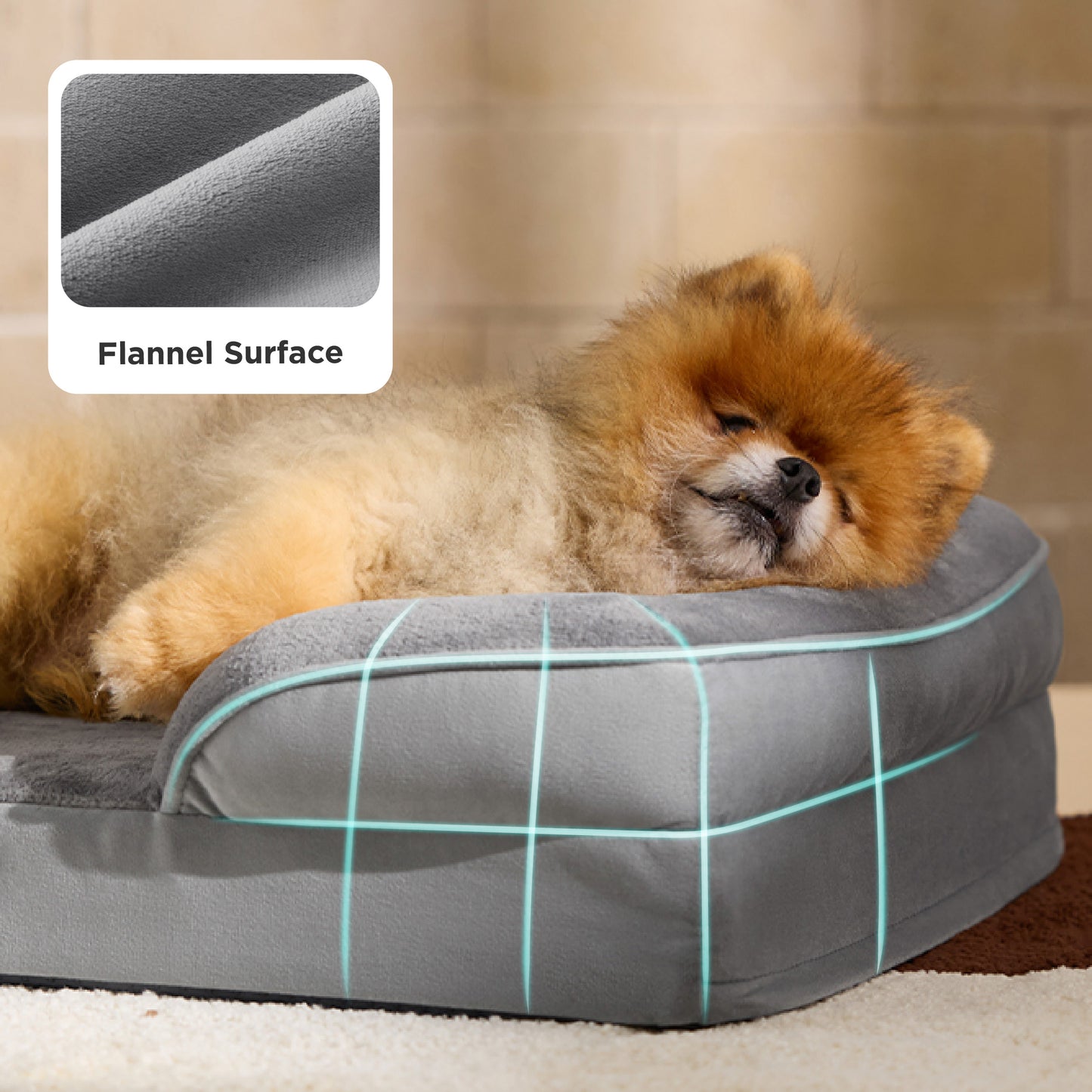 Orthopädisches Hundebett Ergonomisches Hundesofa