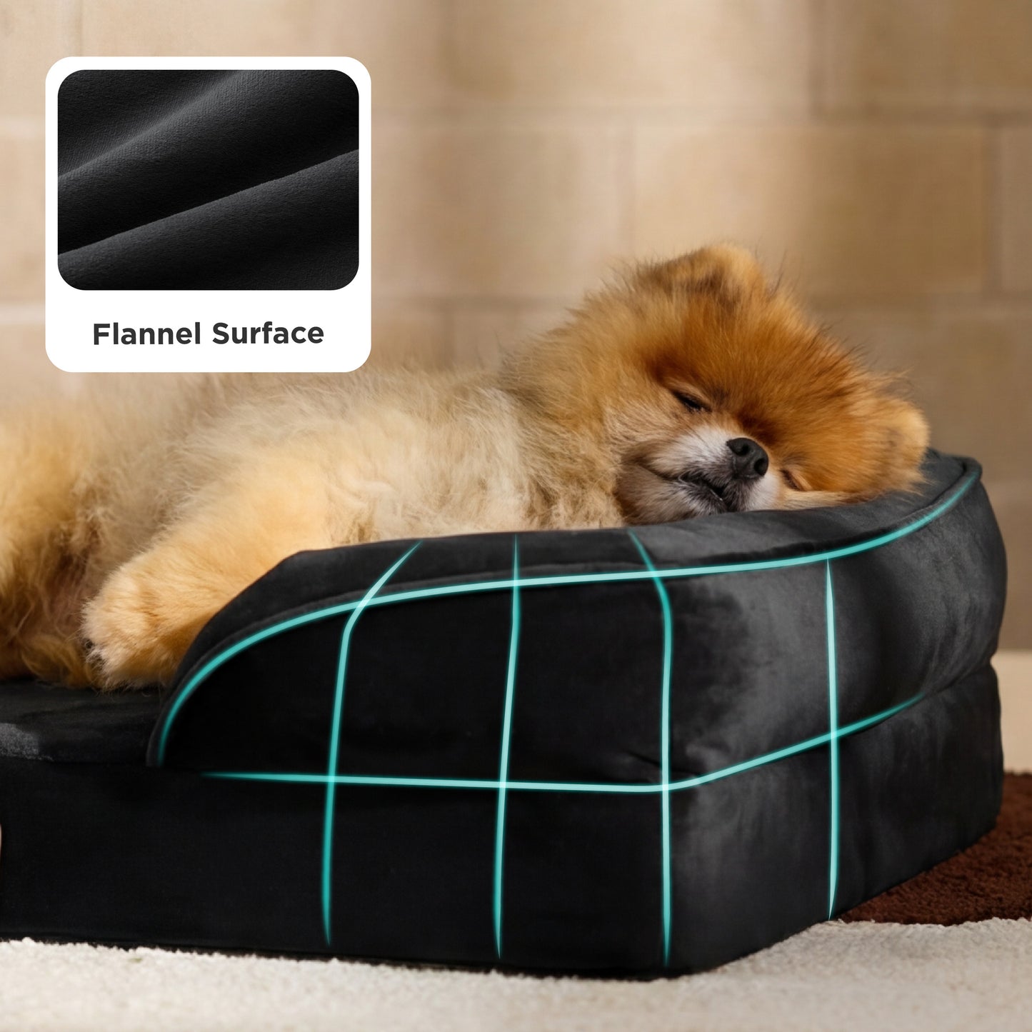 Orthopädisches Hundebett Ergonomisches Hundesofa