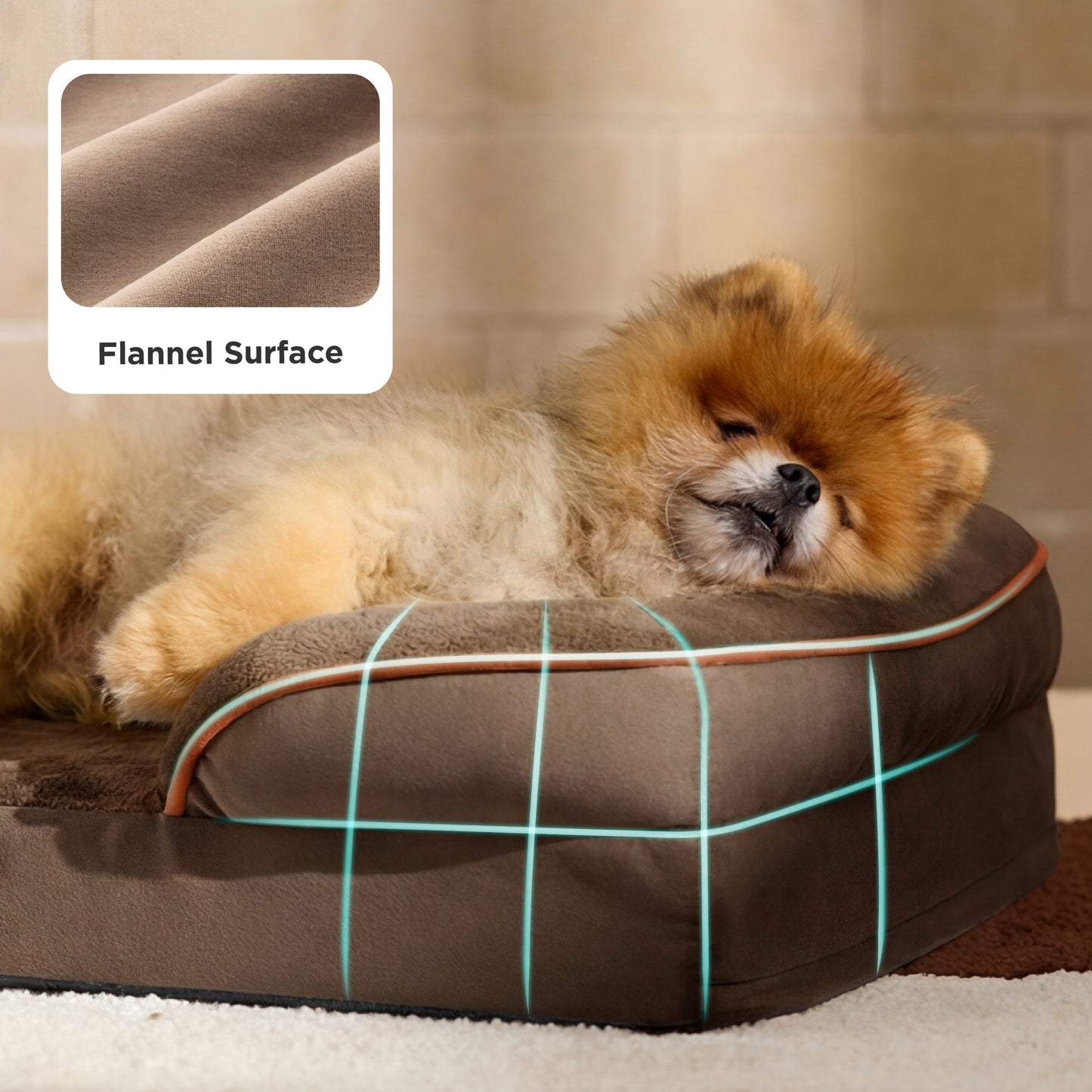 Orthopädisches Hundebett Ergonomisches Hundesofa