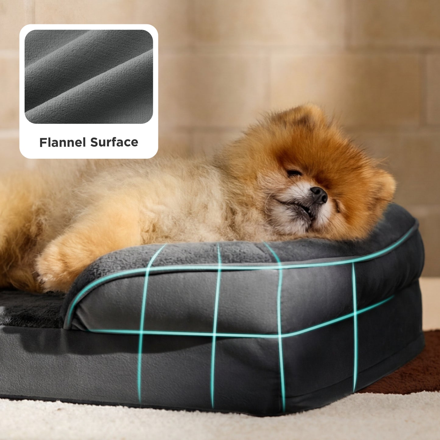 Orthopädisches Hundebett Ergonomisches Hundesofa