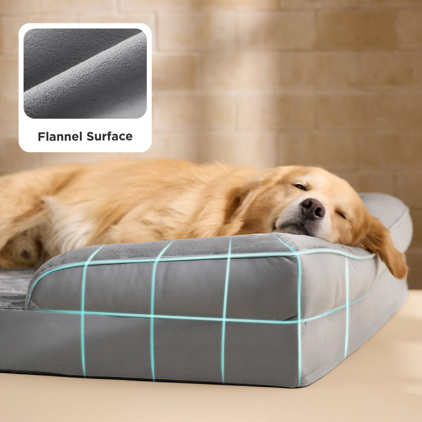 Orthopädisches Hundebett Ergonomisches Hundesofa