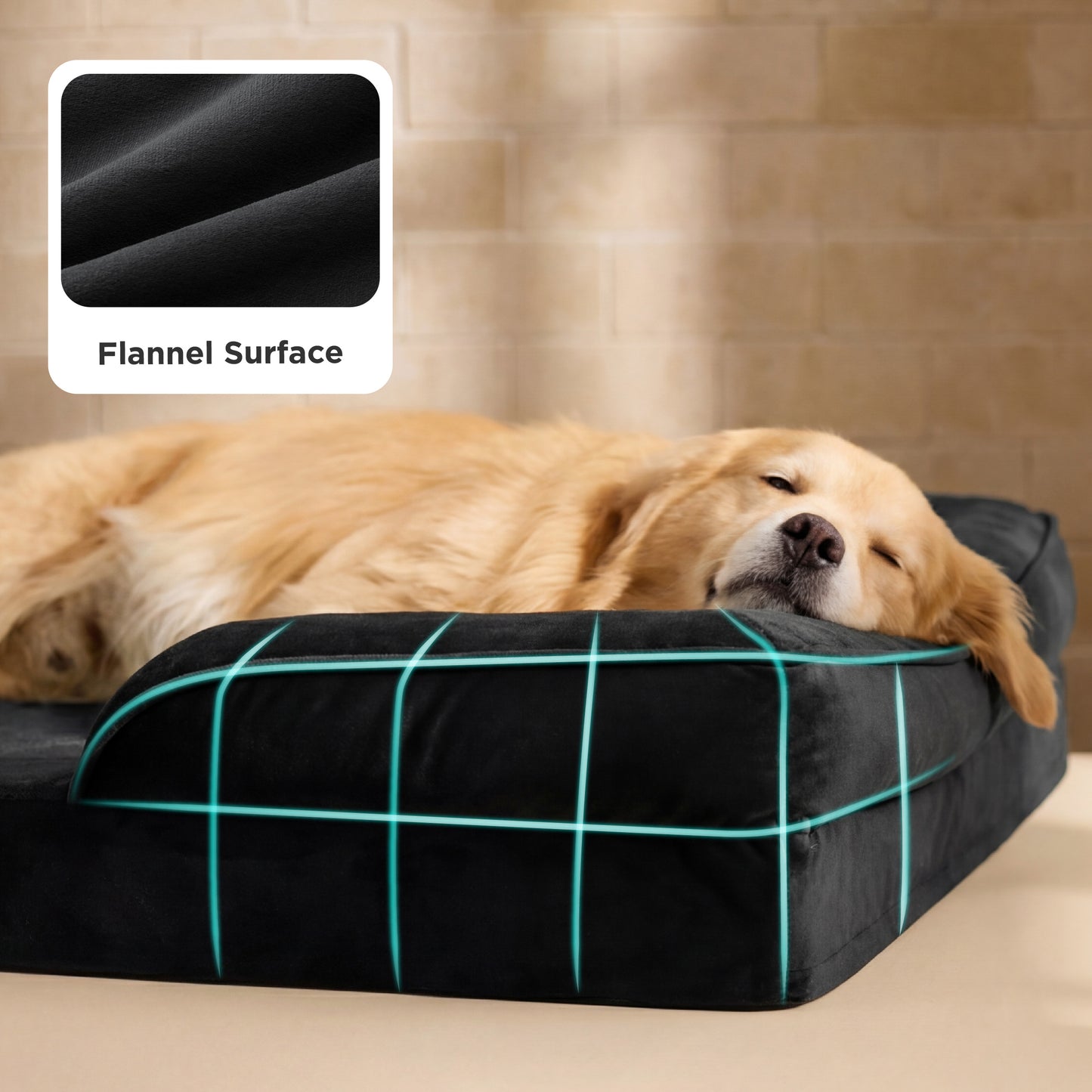 Orthopädisches Hundebett Ergonomisches Hundesofa