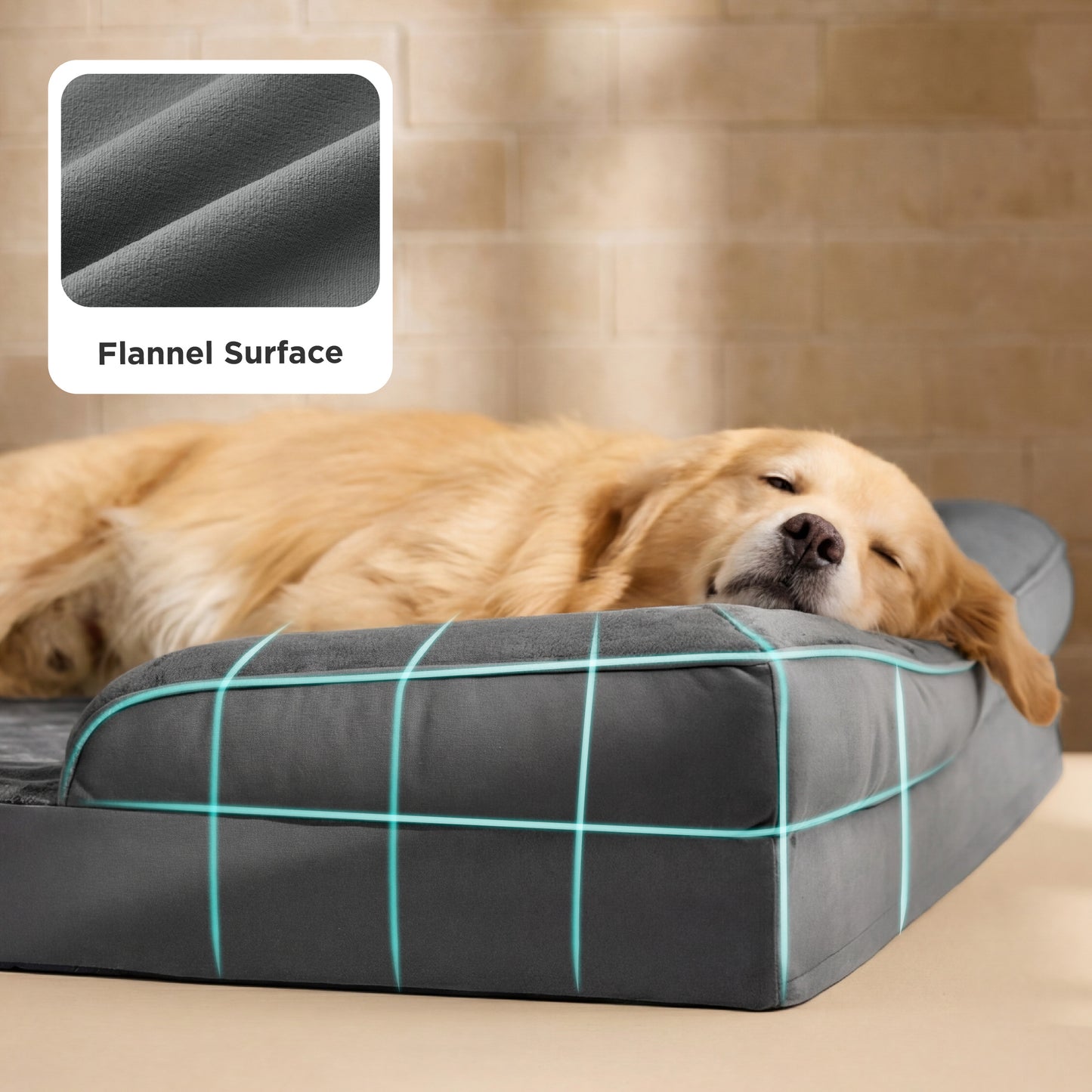 Orthopädisches Hundebett Ergonomisches Hundesofa