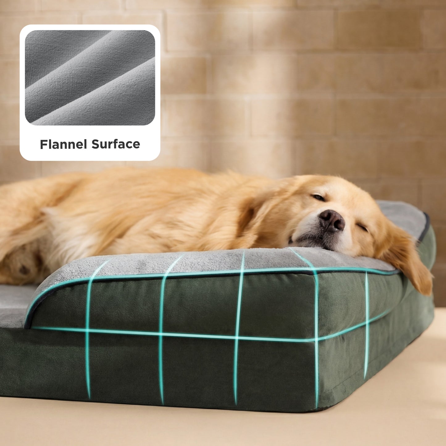 Orthopädisches Hundebett Ergonomisches Hundesofa