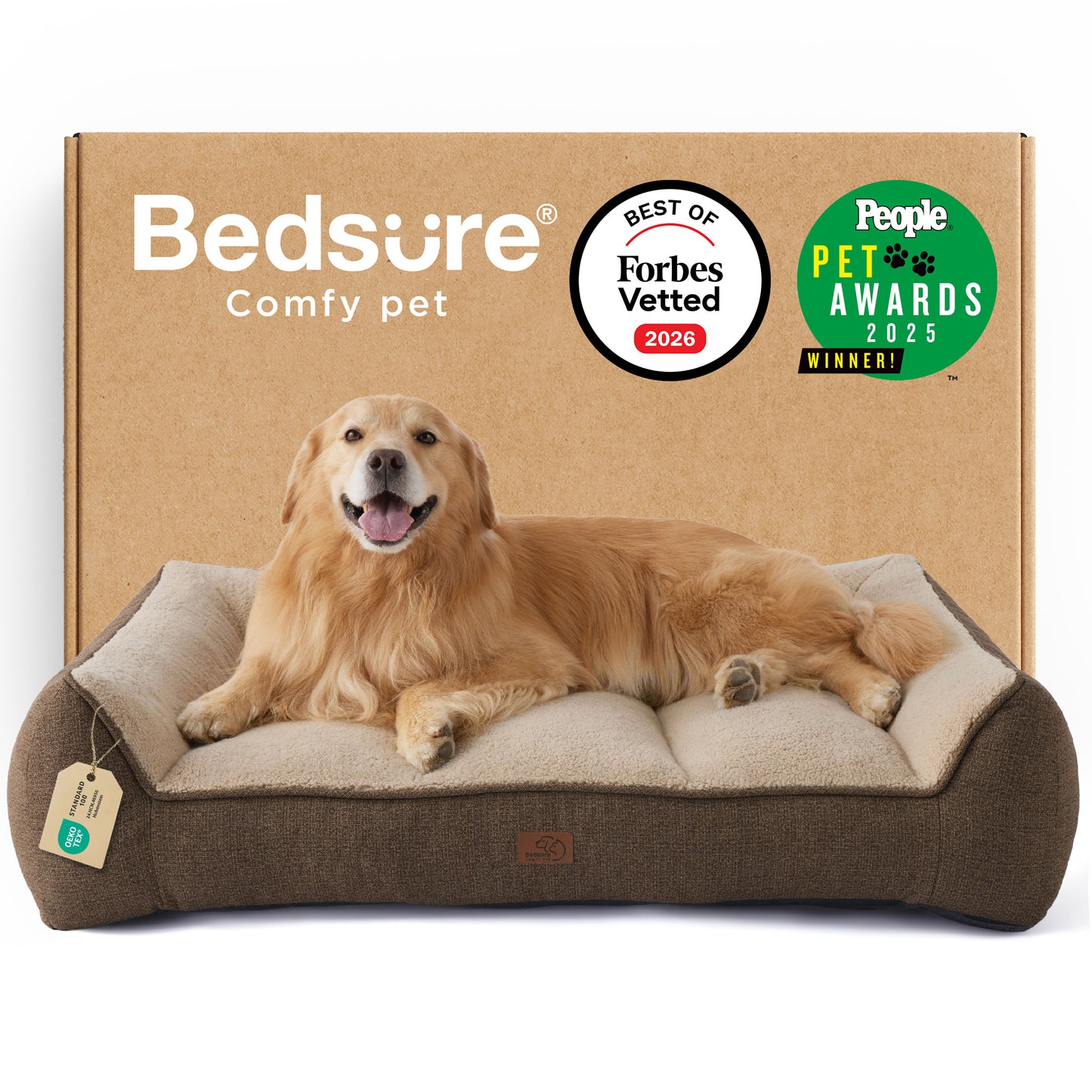 Stützende Hundecouch