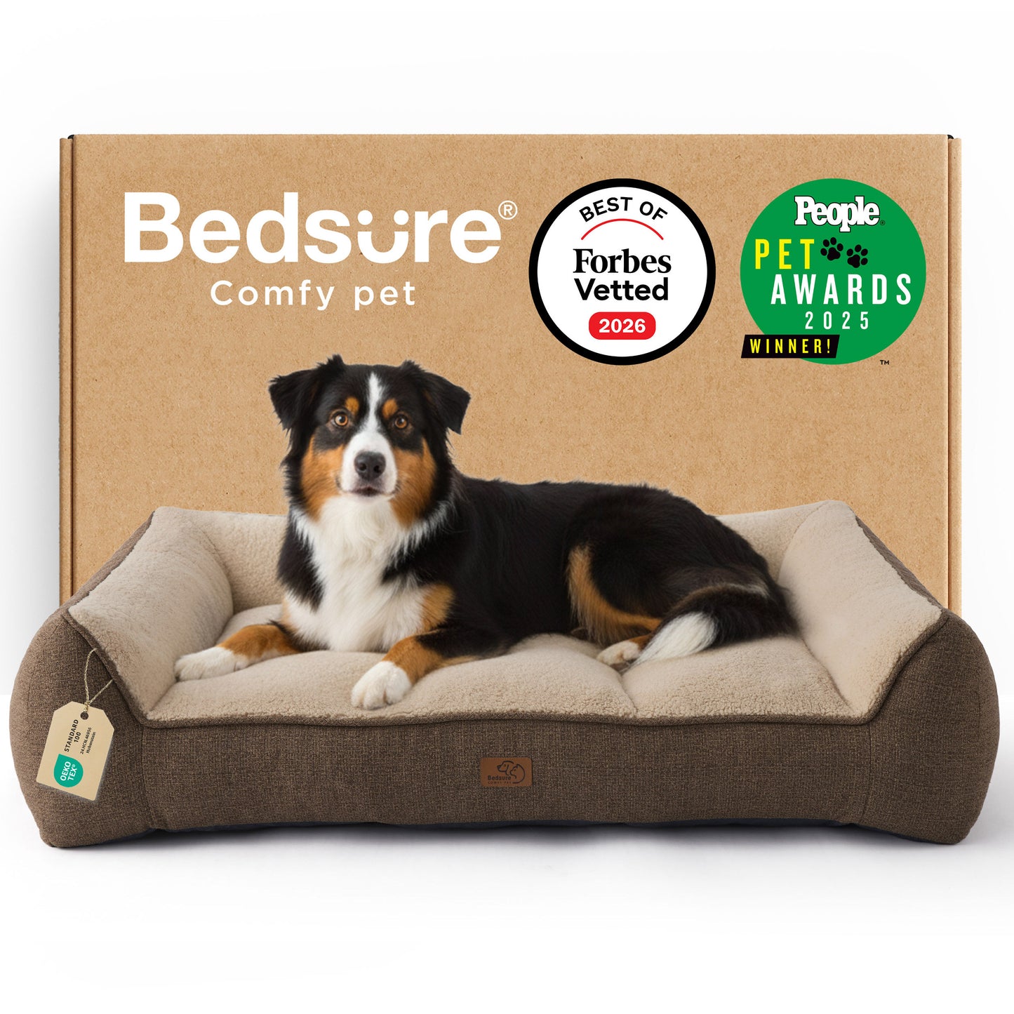 Stützende Hundecouch