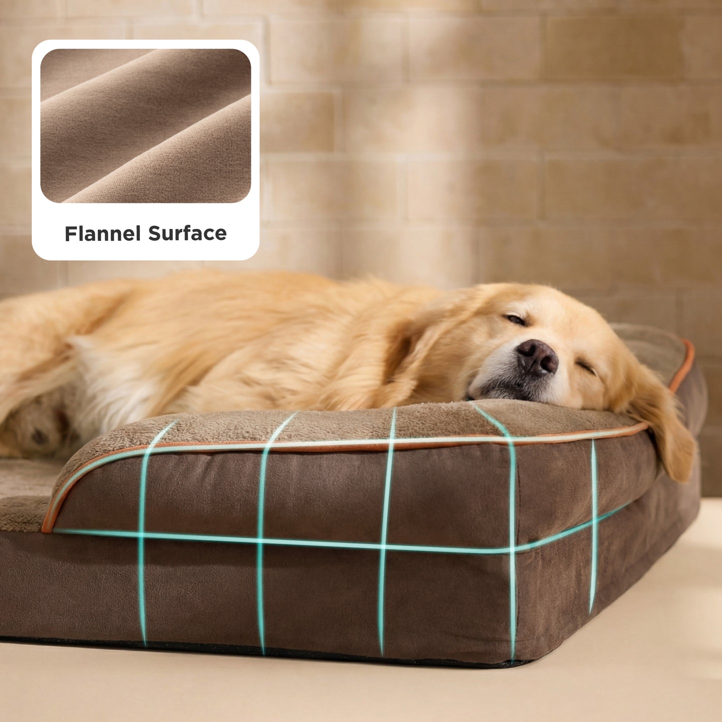 Orthopädisches Hundebett Ergonomisches Hundesofa