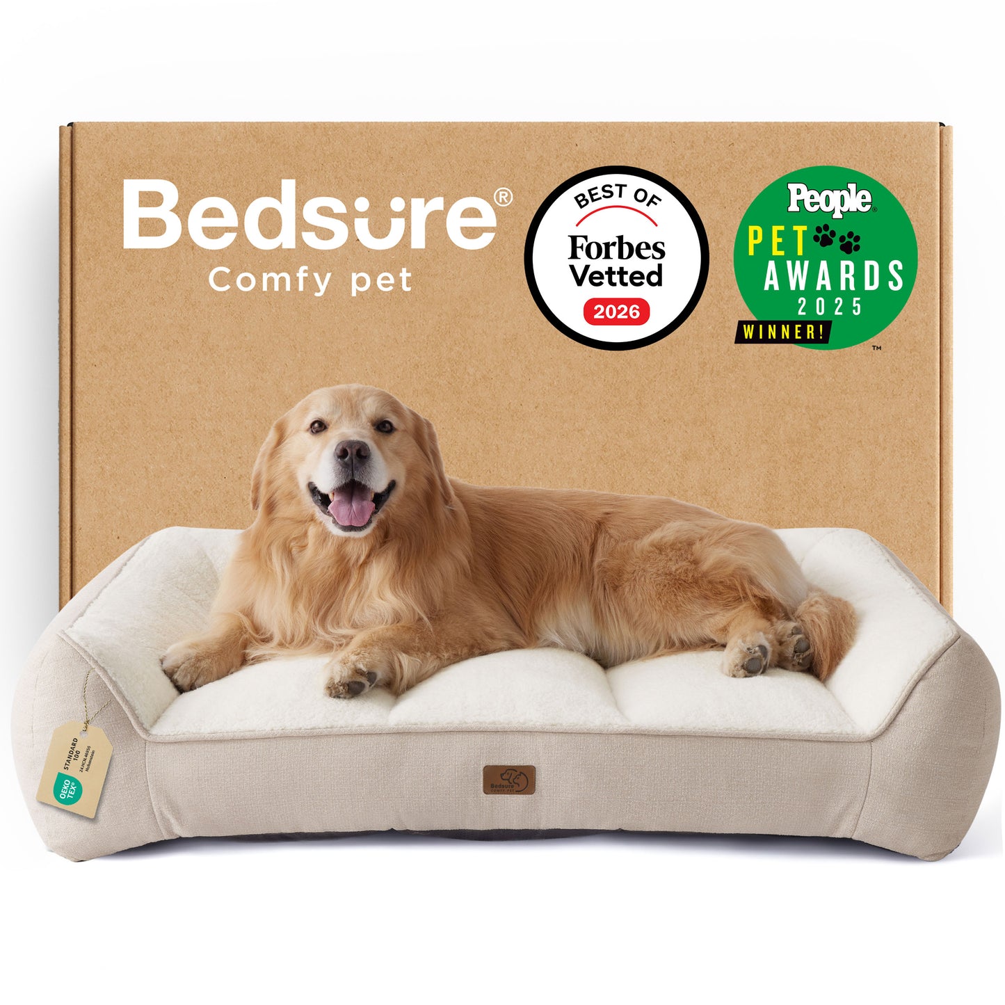 Stützende Hundecouch