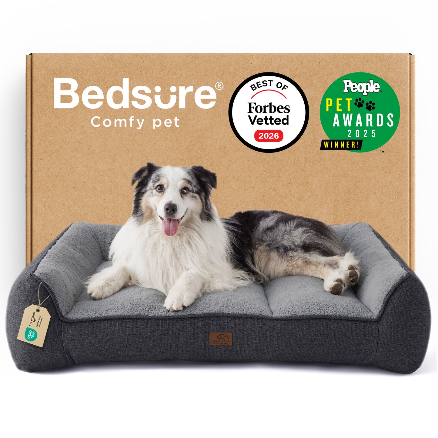 Stützende Hundecouch
