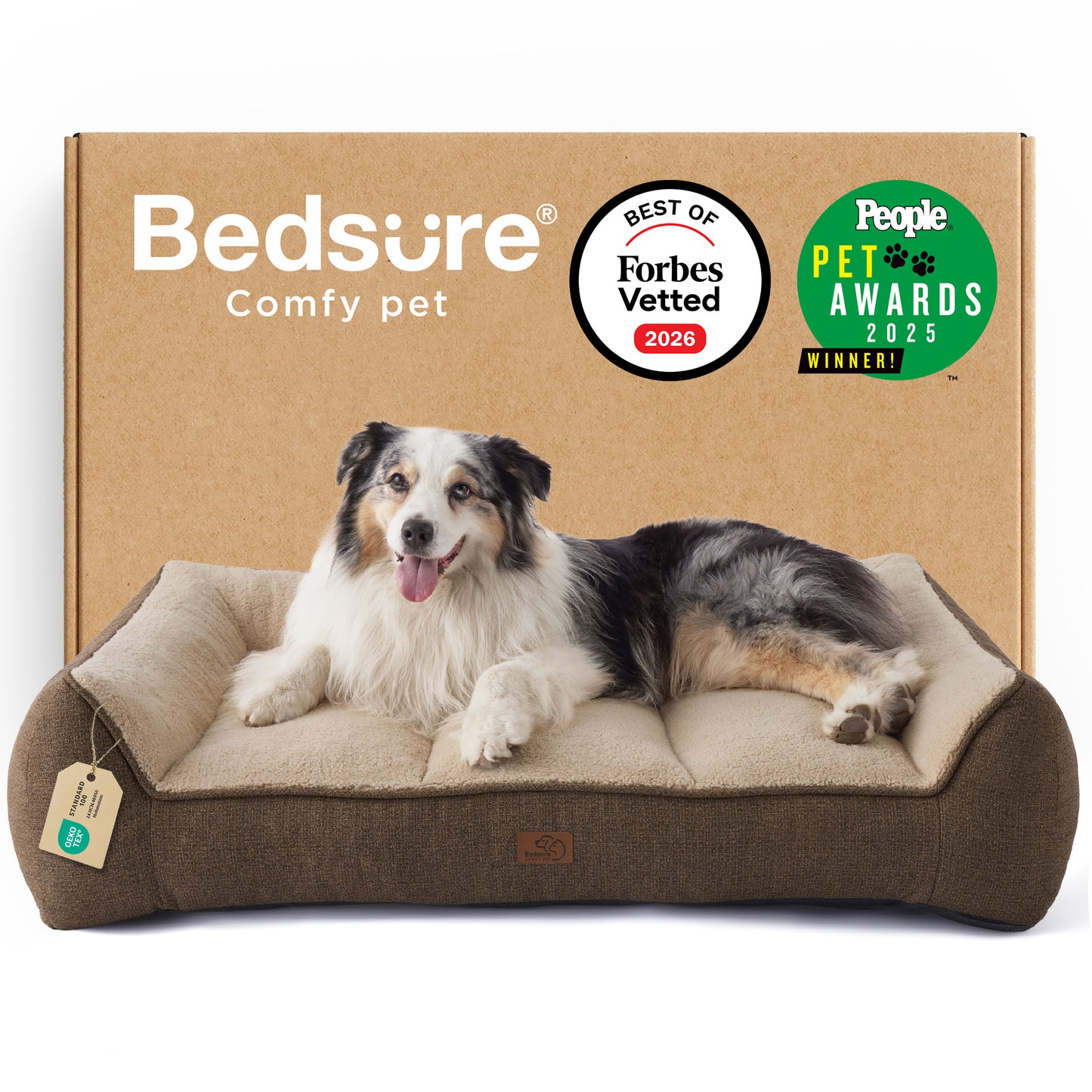 Stützende Hundecouch