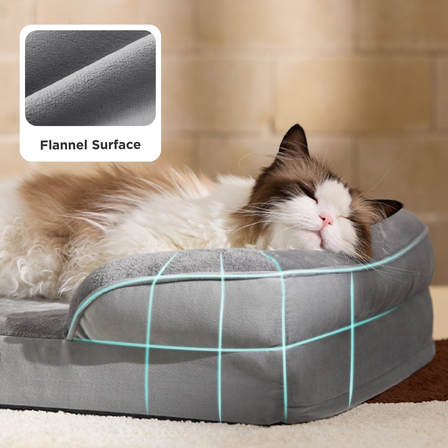 Orthopädisches Hundebett Ergonomisches Hundesofa