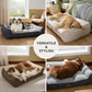 Stützende Hundecouch