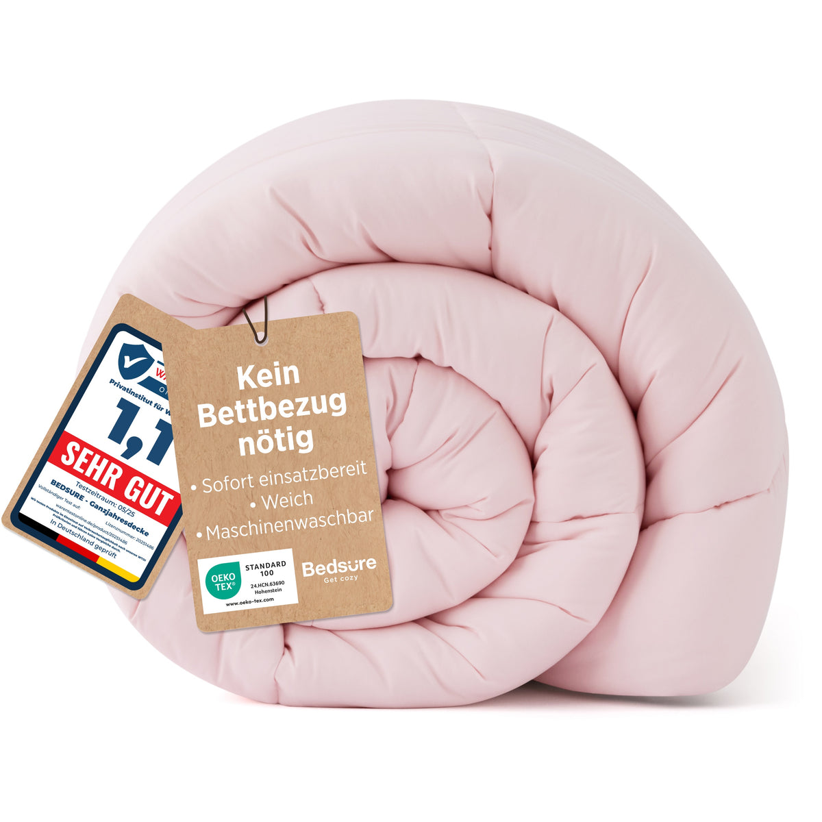 Bettdecke ohne Bezug mit Daunen-Alternative 450gsm