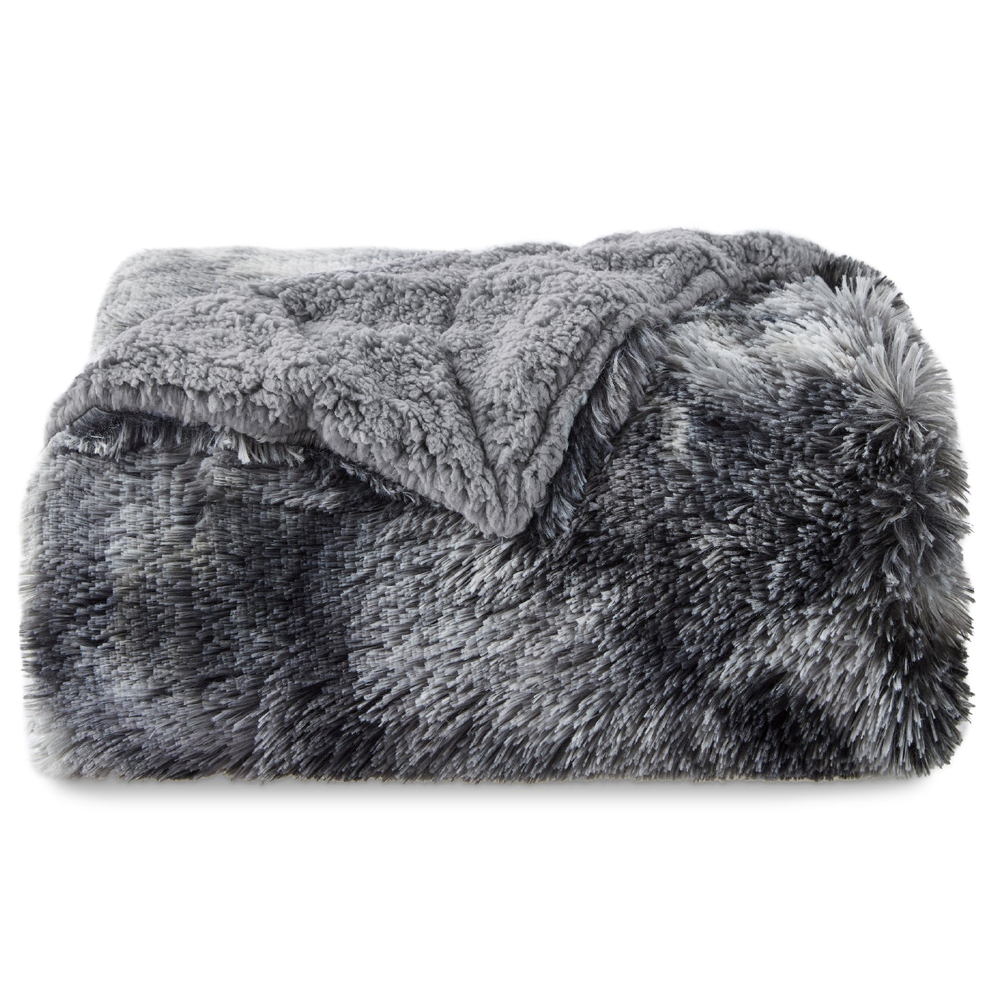 Flauschige Kunstfell Decke