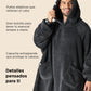 Flauschige Sherpa-Fleece-Tragedecke mit Ärmeln