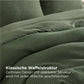 Bettwäsche aus Baumwolle mit Waffelstruktur